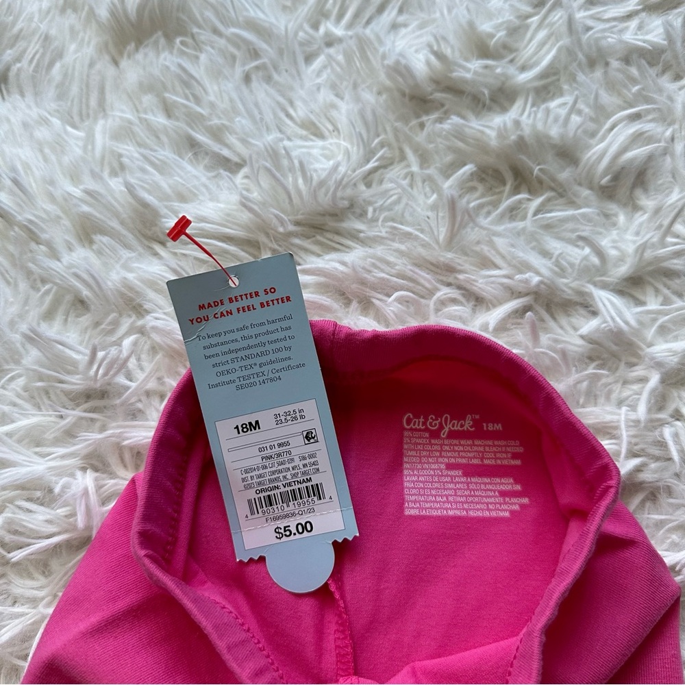 Cat And Jack Toddler Girls Leggings New Size 18 Months - Picture 3 of 6